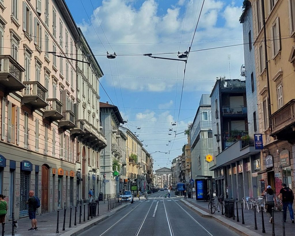 Milano deserta ad Agosto